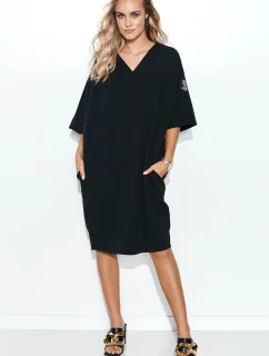 Dámské šaty model 18856810 Černá - Makadamia