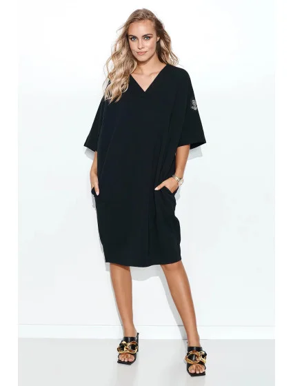 Dámské šaty model 18856810 Černá - Makadamia