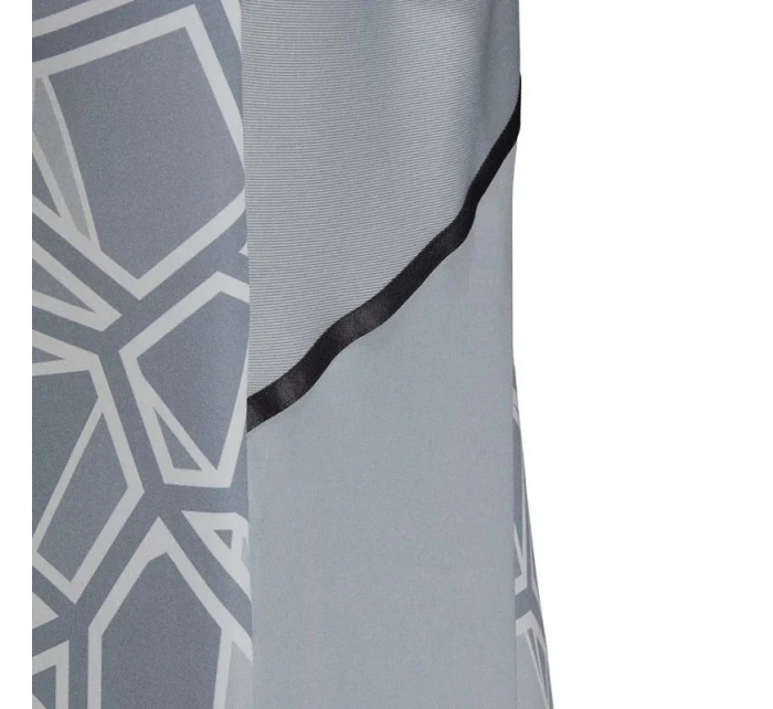 Pánský brankářský dres Condivo 22 HB1622 Šedý s béžovou vzor - Adidas