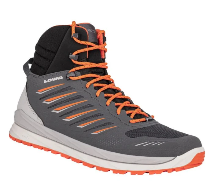 Pánské trekové boty Lowa Axos GTX Mid gore-tex graphite/flame waterproof (310844 7952)