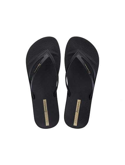 dámské žabky model 22071940 Soft V pohodlné černé módní dámské - Ipanema