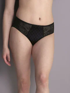 Rosemary kalhotky vyšší+ 1385 black - RosaFaia