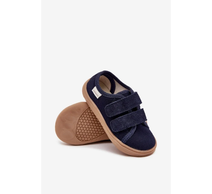 Pohodlné Pantofle Chlapecké Hladké Námořnické model 21705490 - Milami Pohodlné Pantofle Chlapecké Hladké Námořnické model 21705490 - Milami
