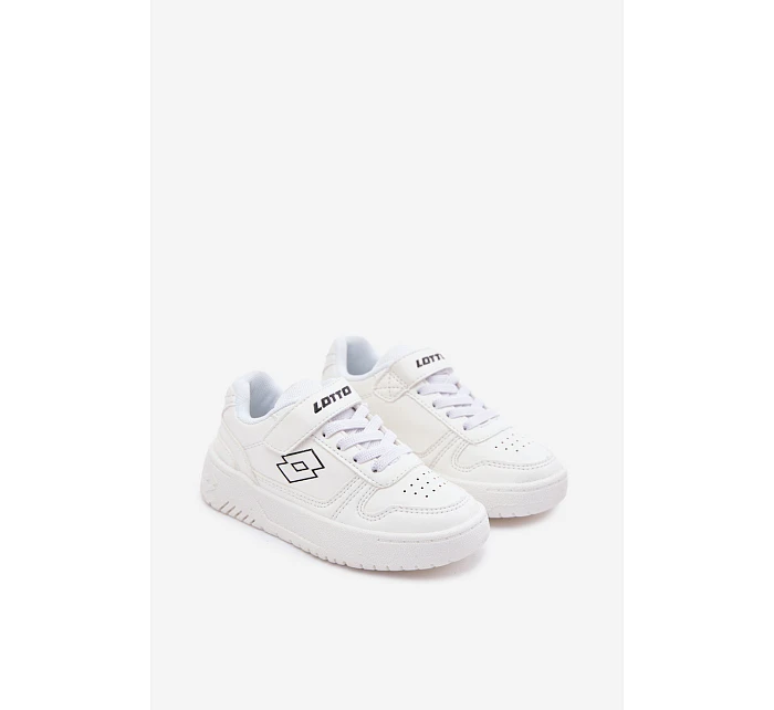 Dětské tenisky na suchý zip Bílé model 22101607 - Big Star Shoes Dětské tenisky na suchý zip Bílé model 22101607 - Big Star Shoes