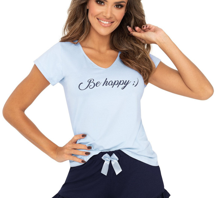 Dámské pyžamo Donna Be Happy 1/2 kr/r S-XL