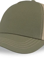 Atlantis Headwear Rapper Canvas-S 5 panelová Trucker kšiltovka 33.0234 olive/khaki