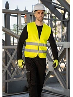 – Jednoduchá bezpečnostní vesta yellow model 22473503 - Korntex
