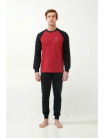 Pánské pohodlné pyžamo model 20517276 - Vamp Pánské pohodlné pyžamo model 20517276 - Vamp