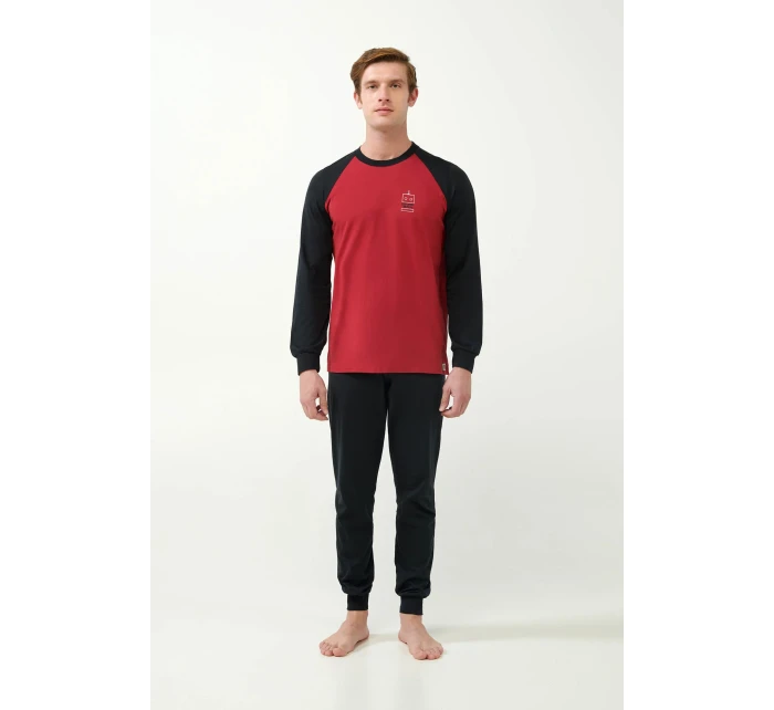 Pánské pohodlné pyžamo model 20517276 - Vamp Pánské pohodlné pyžamo model 20517276 - Vamp