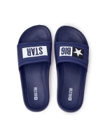 Pánské Nazouváky Big Star model 21547713 Tmavě Modré - Big Star Shoes Pánské Nazouváky Big Star model 21547713 Tmavě Modré - Big Star Shoes