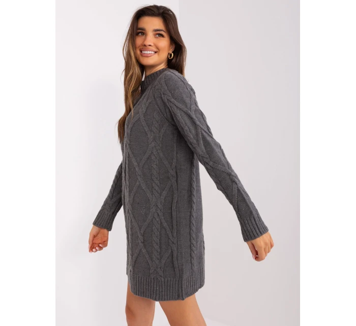 Šaty BA SK 8012 1.66P tmavě šedá