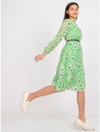 Šaty DHJ SK 10536A 1.80 světle zelená