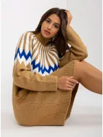 Dámské šaty LC SK 0098 okrové