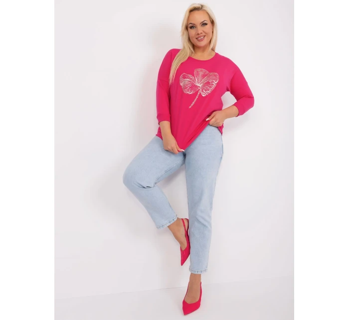 Halenka RV BZ 9191.78 fuchsiová Halenka RV BZ 9191.78 fuchsiová