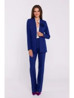 model 20502948 Květinové sako modré - STYLOVE