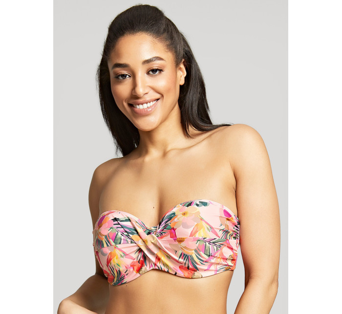 Paradise Bandeau Bikini pink model 18360885 - Swimwear