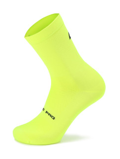 Unisex ponožky s antibakteriální úpravou ALPINE PRO COLO neon safety yellow