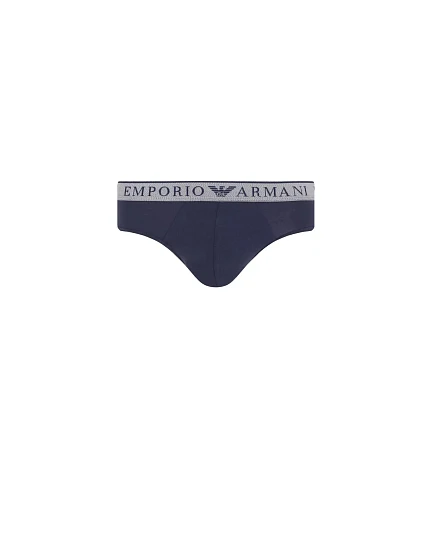 Pánské slipy 2Pack tm. modré model 19908019 - Emporio Armani Pánské slipy 2Pack tm. modré model 19908019 - Emporio Armani