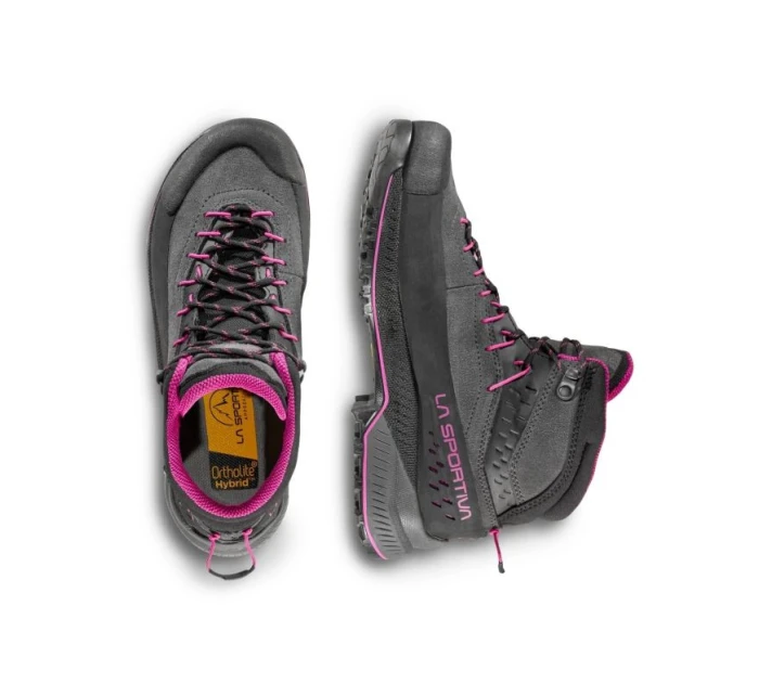 Dámská lezecká bota La Sportiva TX4 Evo Mid GTX - carbon/spring Dámská lezecká bota La Sportiva TX4 Evo Mid GTX - carbon/spring