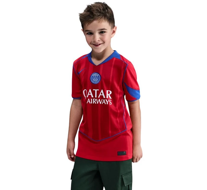 Dětský dres PSG Stadium červený model 22054496 - NIKE Dětský dres PSG Stadium červený model 22054496 - NIKE