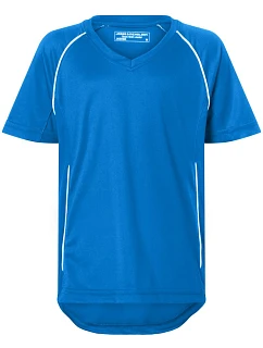 Daiber JN 386K Dětské týmové tričko 02.386K royal/white