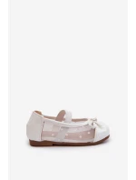 Dětské baletky S mašlí Bílé Jellema Dětské baletky S mašlí Bílé Jellema