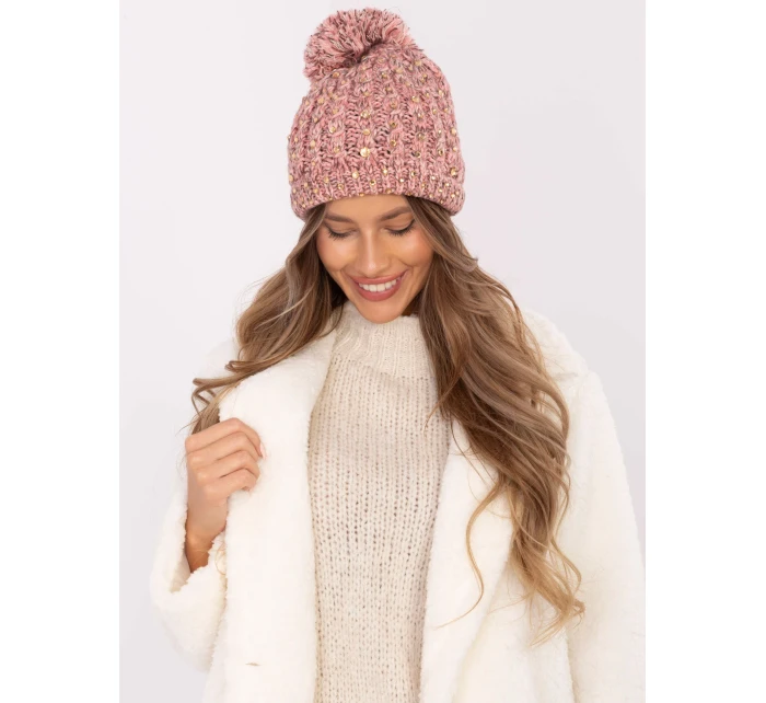 Czapka AT CZ  jasny różowy model 20731358 - FPrice