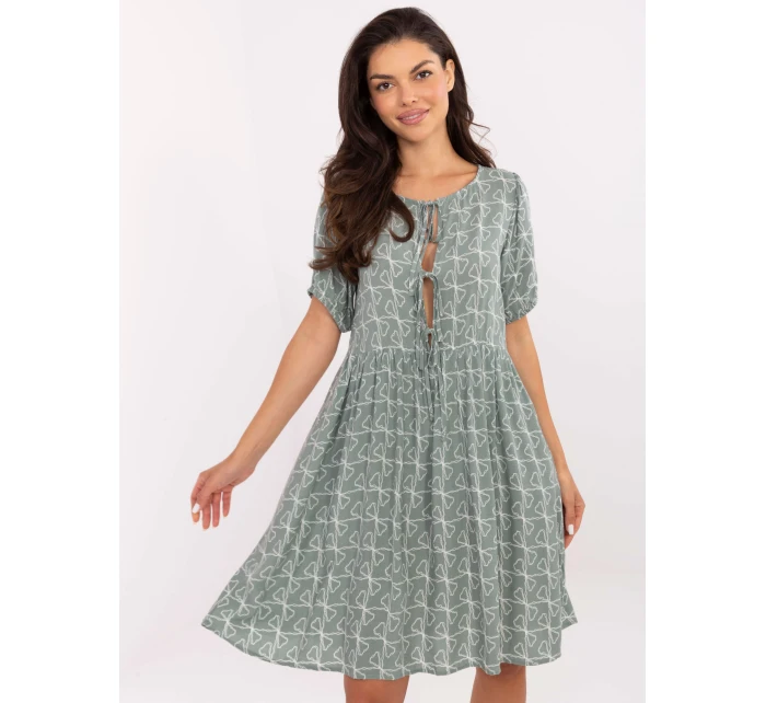 Sukienka model 21204743 pistacjowy - FPrice