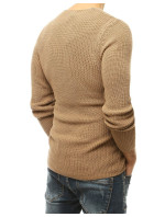 Hnědý pánský svetr WX1591