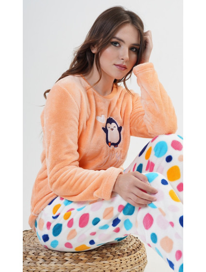 Dámské pyžamo dlouhé model 17809235 - Vienetta Secret