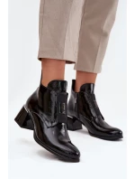 Boty na podpatku model 216971 Step in style Boty na podpatku model 216971 Step in style