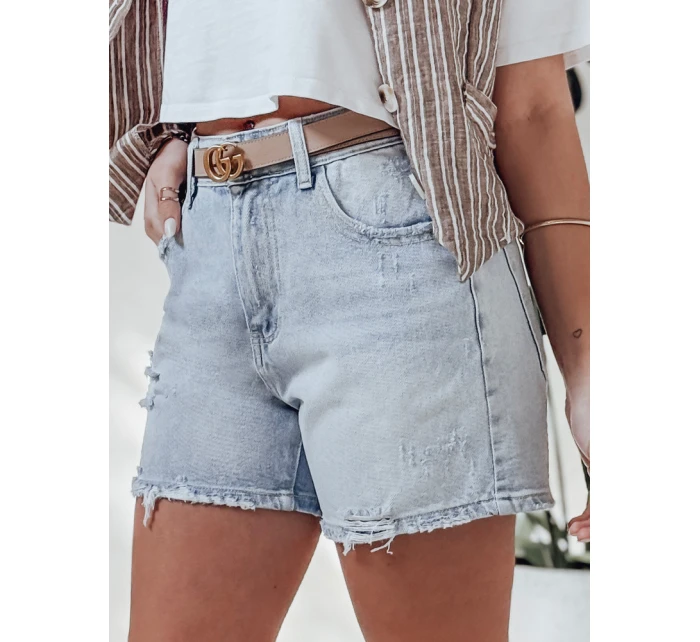 Dámské džínové šortky SUMMER JEAN blue FashionStreet SY0484 Dámské džínové šortky SUMMER JEAN blue FashionStreet SY0484