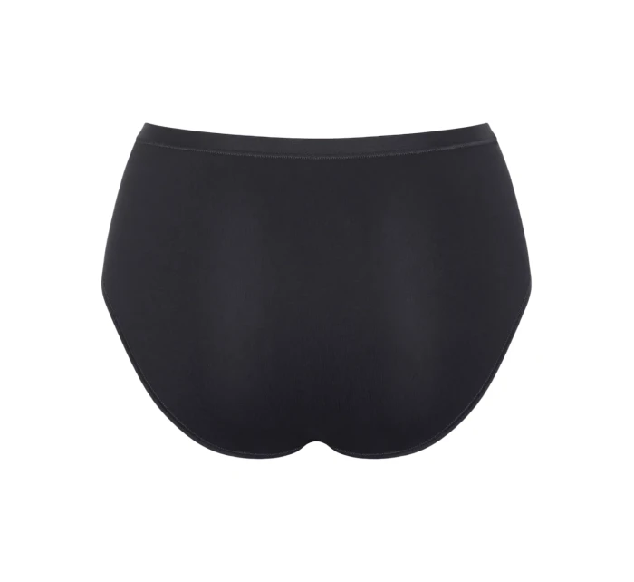 Dámské kalhotky GO Daily Cotton Midi 3P - BLACK - černé 0004 - SLOGGI Dámské kalhotky GO Daily Cotton Midi 3P - BLACK - černé 0004 - SLOGGI