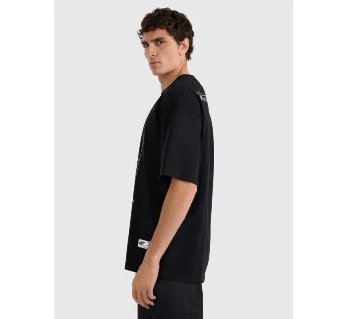 Pánské tričko oversize s potiskem model 21816916 - 4F Pánské tričko oversize s potiskem model 21816916 - 4F