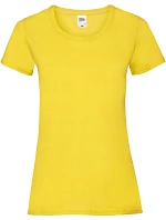 Fruit of the Loom Lady-Fit Valueweight T Dámské tričko 16.1372 yellow Fruit of the Loom Lady-Fit Valueweight T Dámské tričko 16.1372 yellow