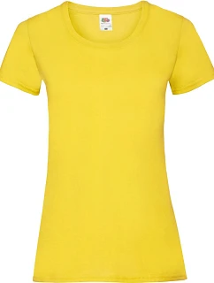 Fruit of the Loom Lady-Fit Valueweight T Dámské tričko 16.1372 yellow