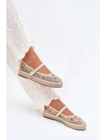 espadrilky s na platformě béžové model 21700053 - Boto espadrilky s na platformě béžové model 21700053 - Boto