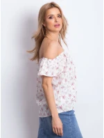 Bluzka 270 BZ model 20972791 biało różowy - FPrice