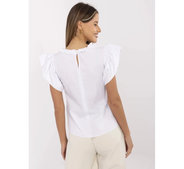 Bluzka LK BZ biały model 21156188 - FPrice Bluzka LK BZ biały model 21156188 - FPrice