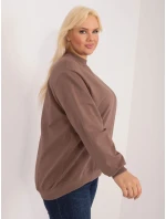 Mikina RV BL 6299.11 hnědá