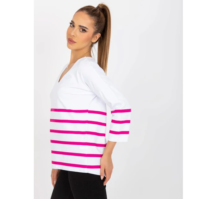 Halenka RV BZ 8008.63 bílá a růžová