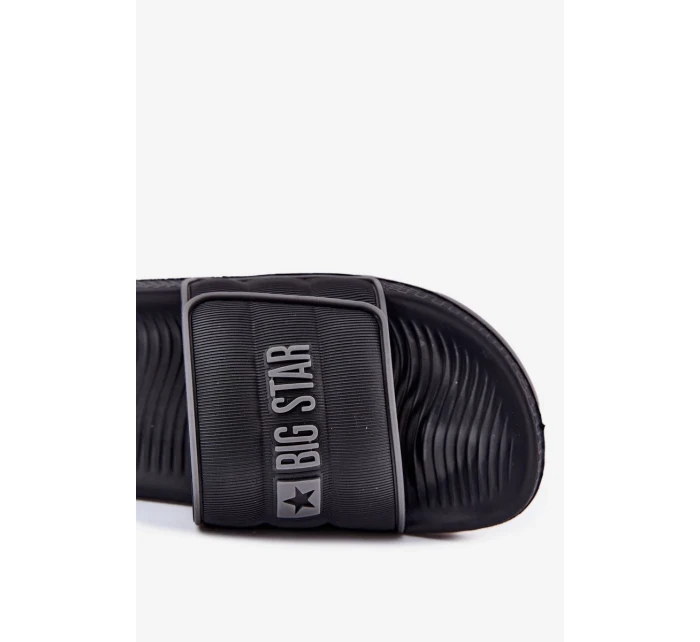 Pánské pantofle Big Star – černé