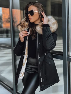 Dámská zimní bunda parka GARNET černá FashionStreet TY3947