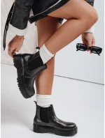 Dámské kozačky s podrážkou černé Dstreet model 21981267 - FashionStreet