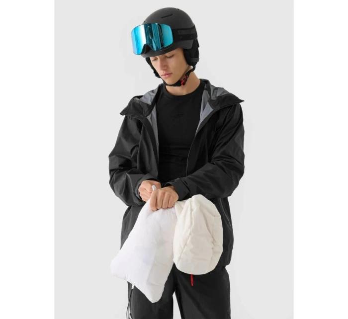 pánská zimní péřová bunda s přírodní výplní a membránou   pánské model 21893030 - 4F