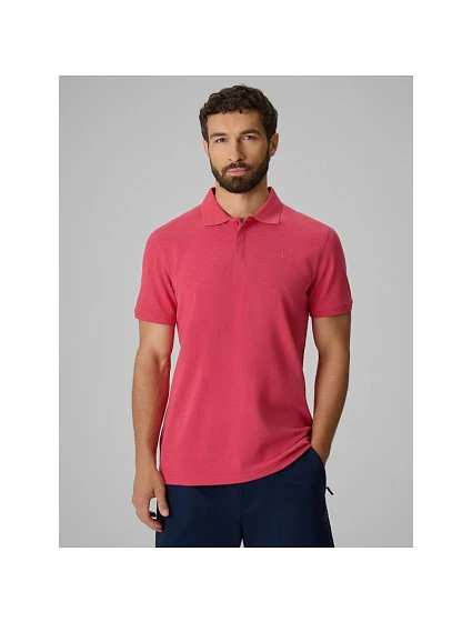 Pánské polo tričko s pravidelným střihem 4F 4FRSS26TPTSM0899-55M Pánské polo tričko s pravidelným střihem 4F 4FRSS26TPTSM0899-55M