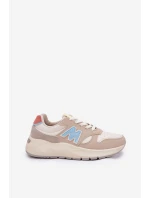 Dámské Sneakersy Na Platformě Béžové Tenanela Dámské Sneakersy Na Platformě Béžové Tenanela