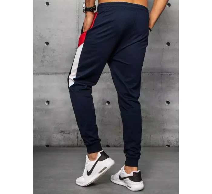 FashionStreet pánské tmavě modré tepláky UX3203