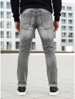 Pánské džínové kalhoty šedé FashionStreet UX4133 Pánské džínové kalhoty šedé FashionStreet UX4133