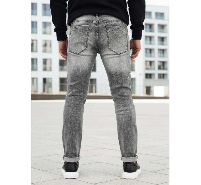 Pánské džínové kalhoty šedé FashionStreet UX4133 Pánské džínové kalhoty šedé FashionStreet UX4133